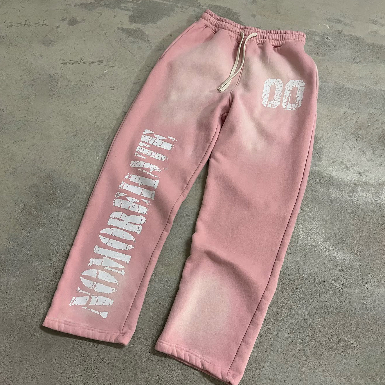 No More Hate Print Pocket Trousers