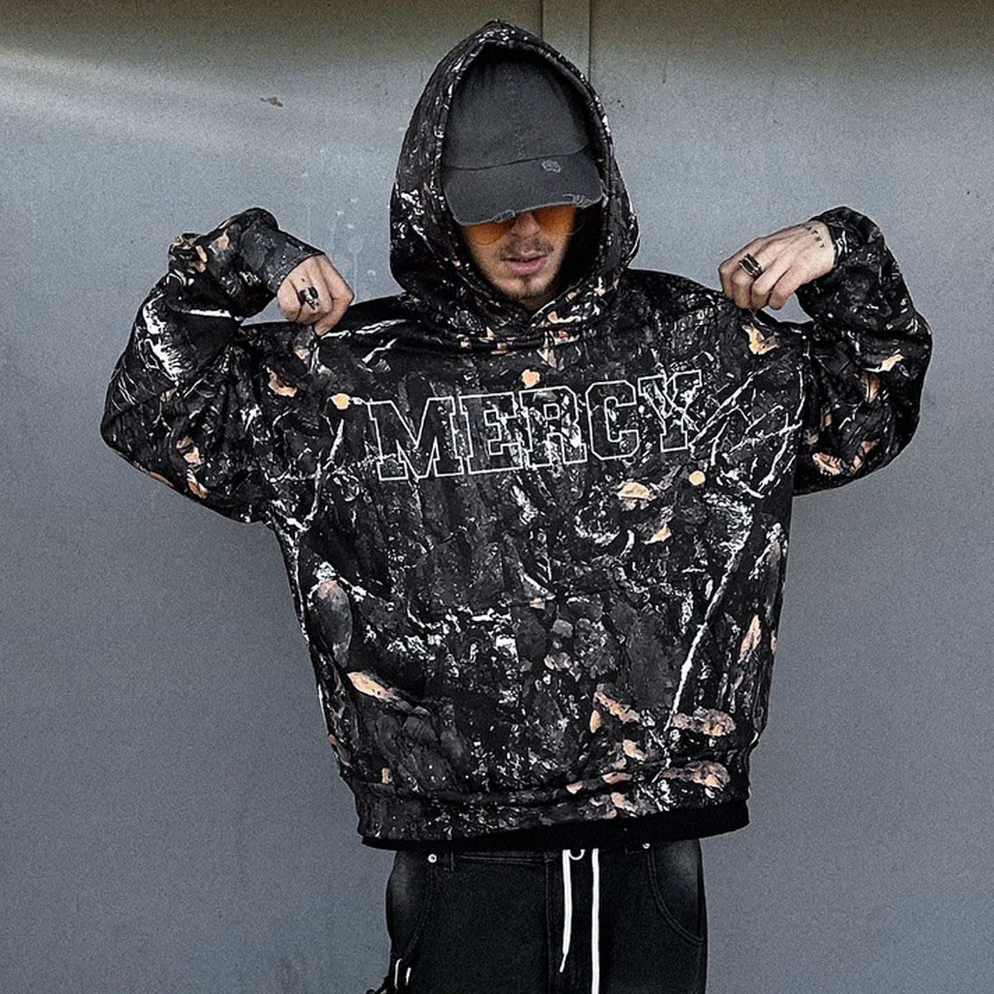 Autumn Maple Leaf Camouflage Hoodie
