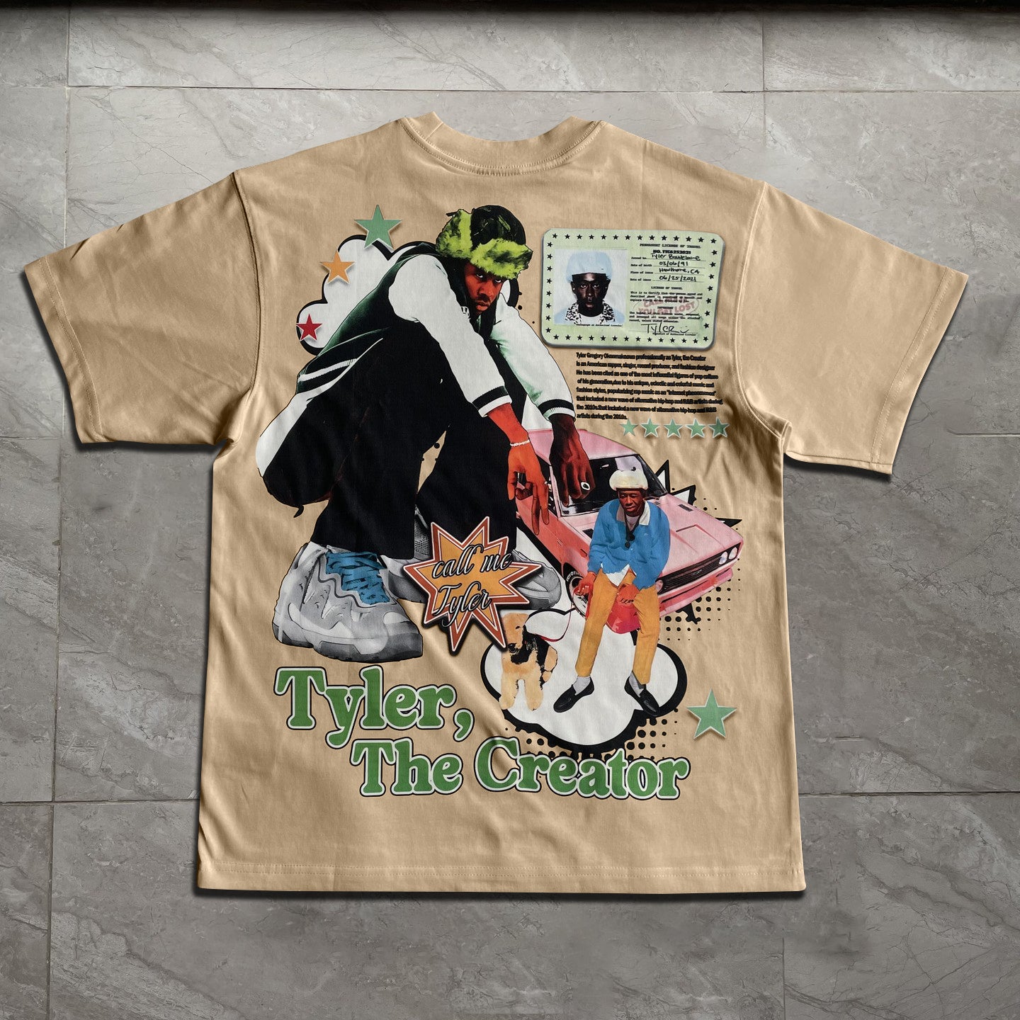 Casual Street Artist Print T-Shirt