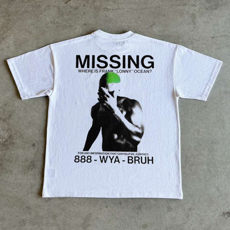 I Like The Color Green Print Short Sleeve T-Shirt