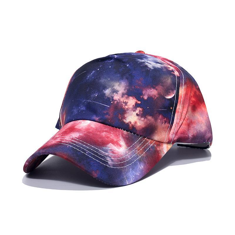 Fashion peaked cap yellow butterfly print baseball cap sunshade