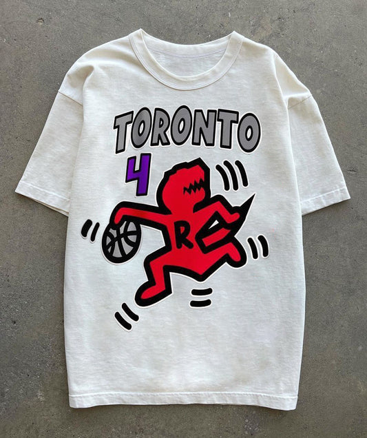 New Limited Edition Raptors Graffiti Basketball T-Shirt