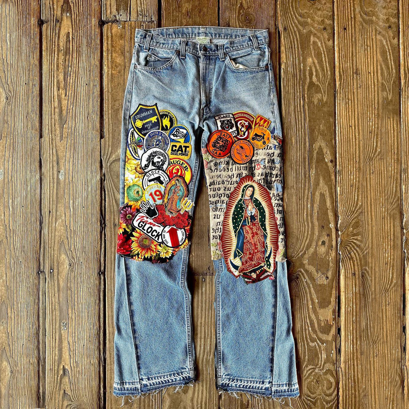 Limited Edition Notre Dame Casual Street Jeans