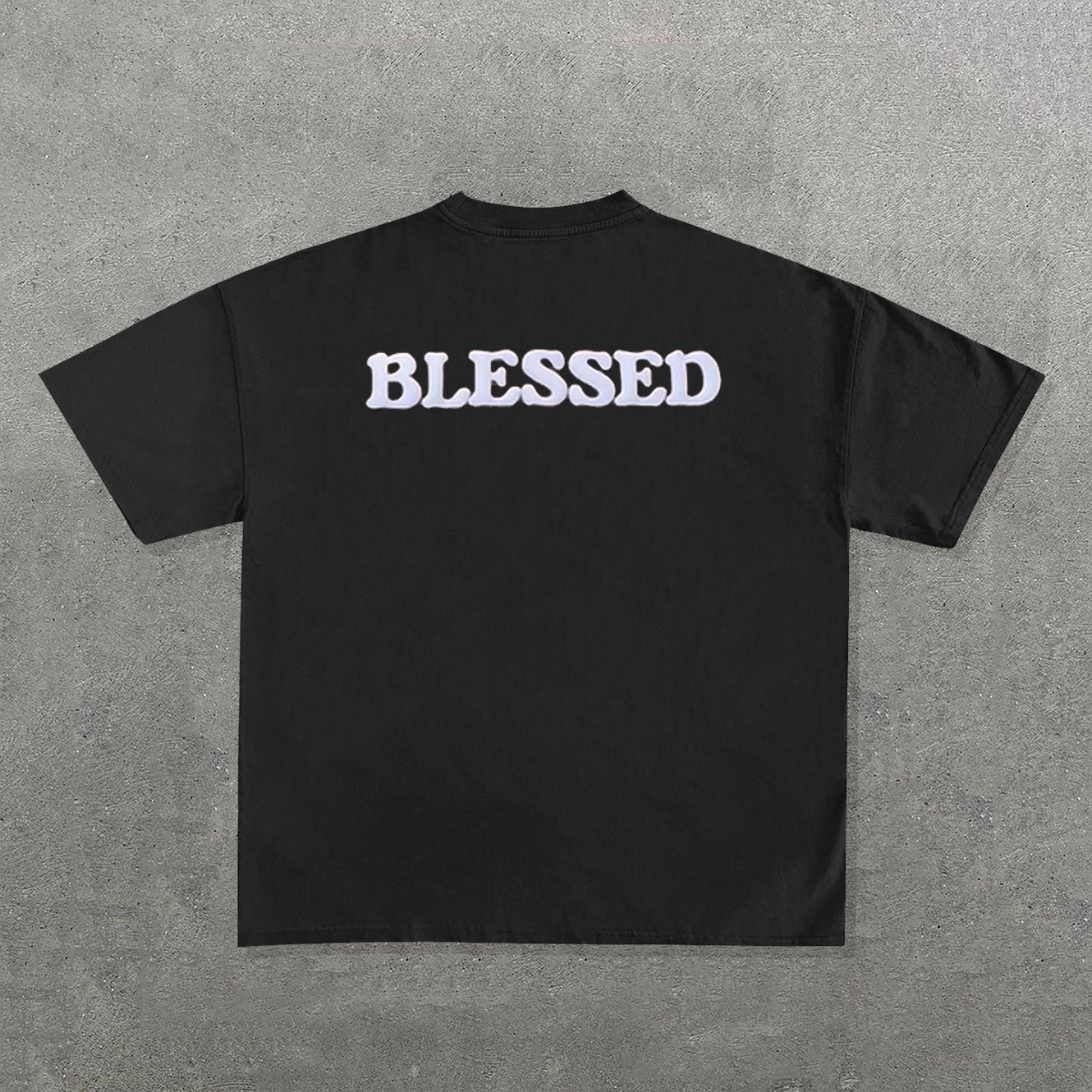 Blessed Print Short Sleeve T-Shirt