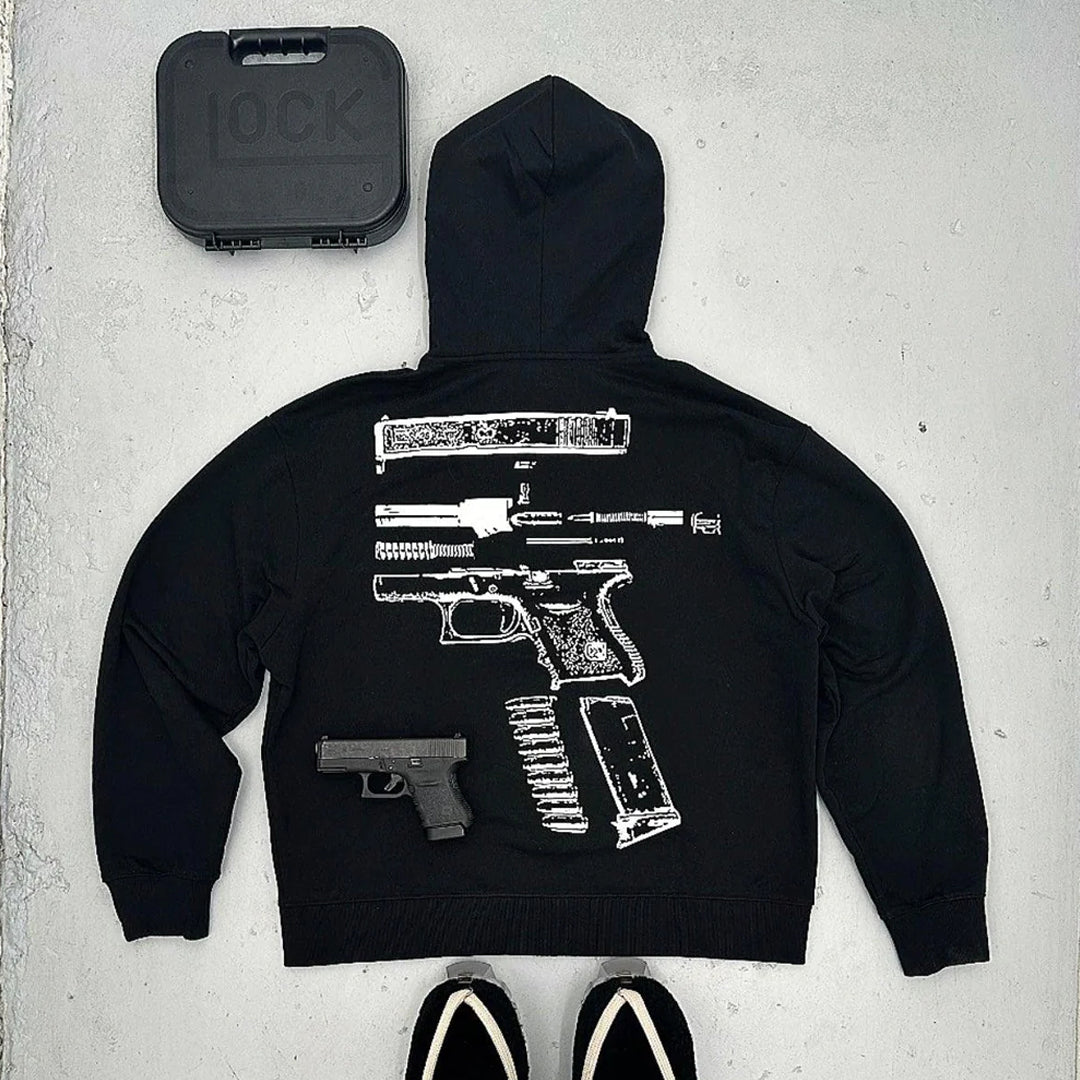 In Glock We Trust Zip Hoodie