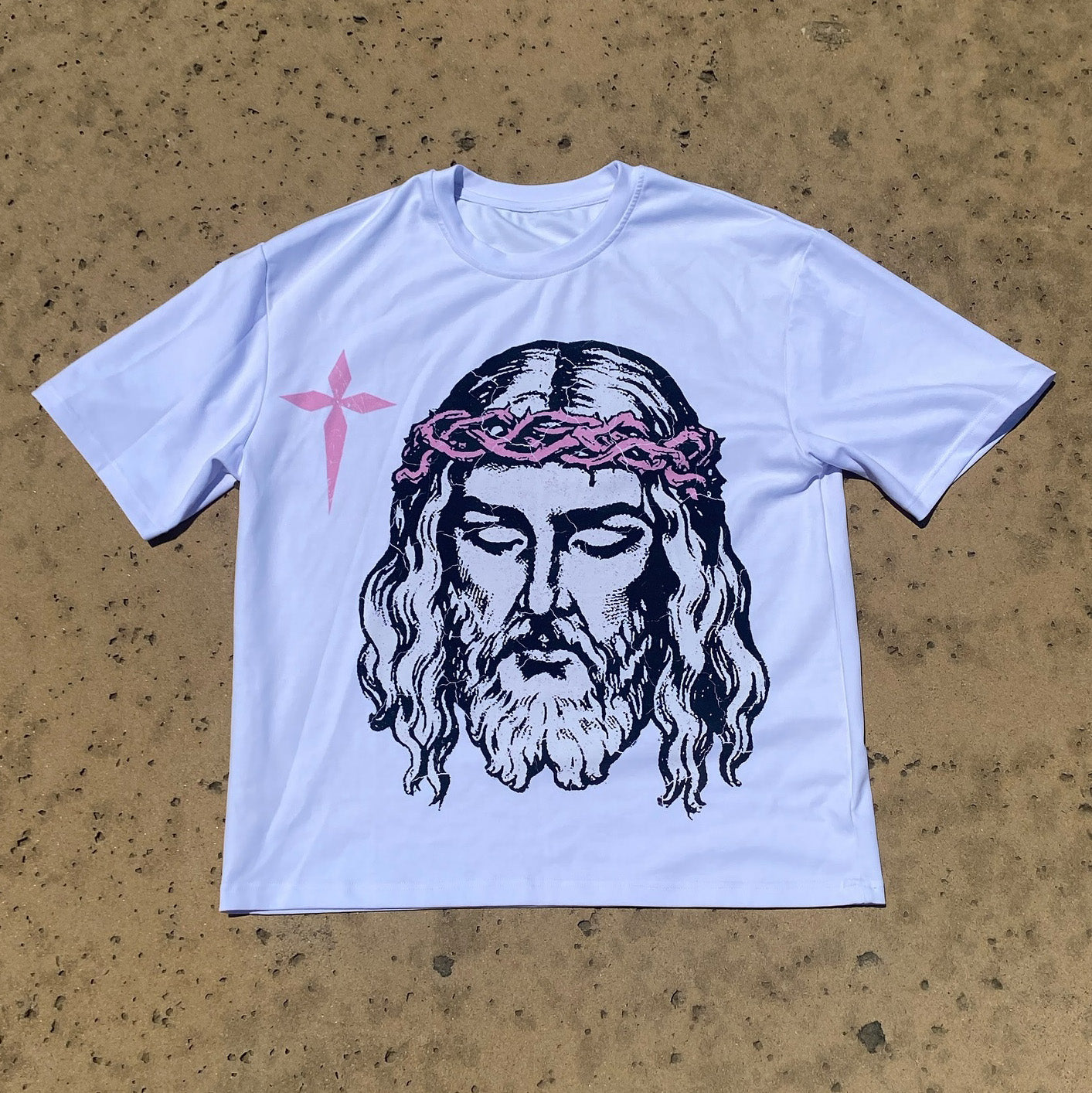 Jesus The Way The Truth The Life Print Short Sleeve T-Shirt