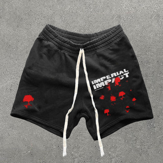 Casual Imperial Impact Print Shorts