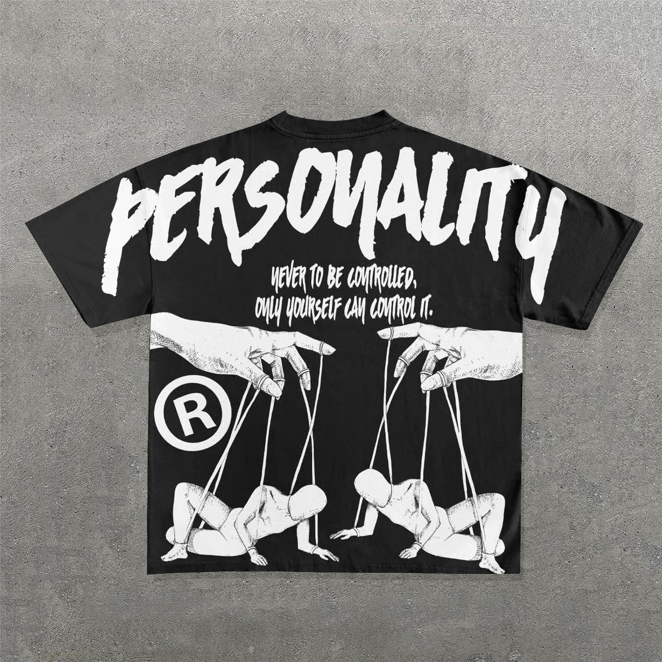 Personality Print Short Sleeve T-Shirt