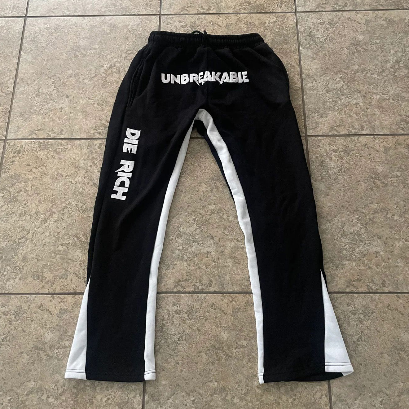 Unbreakable Print Hoodie Sweatpants Two Piece Set