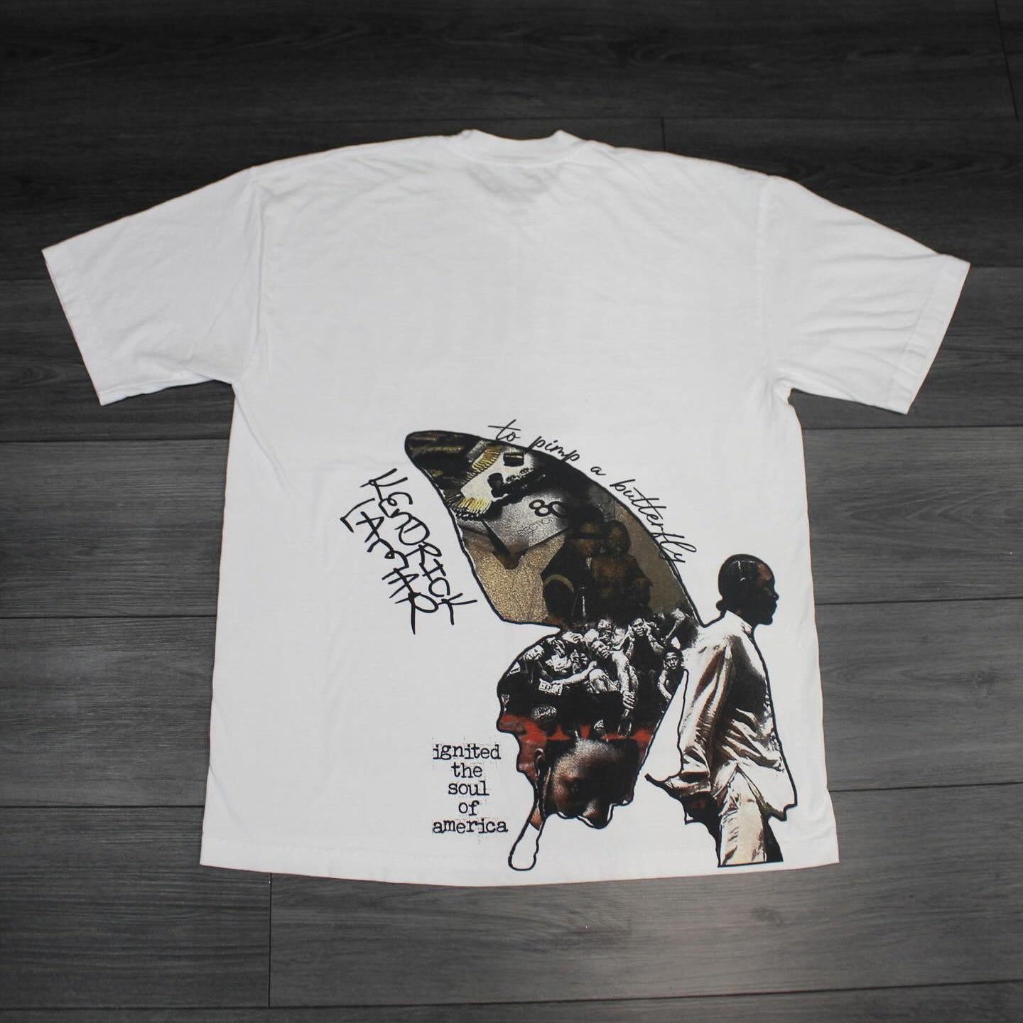 Rap Kendrick printed T-shirt