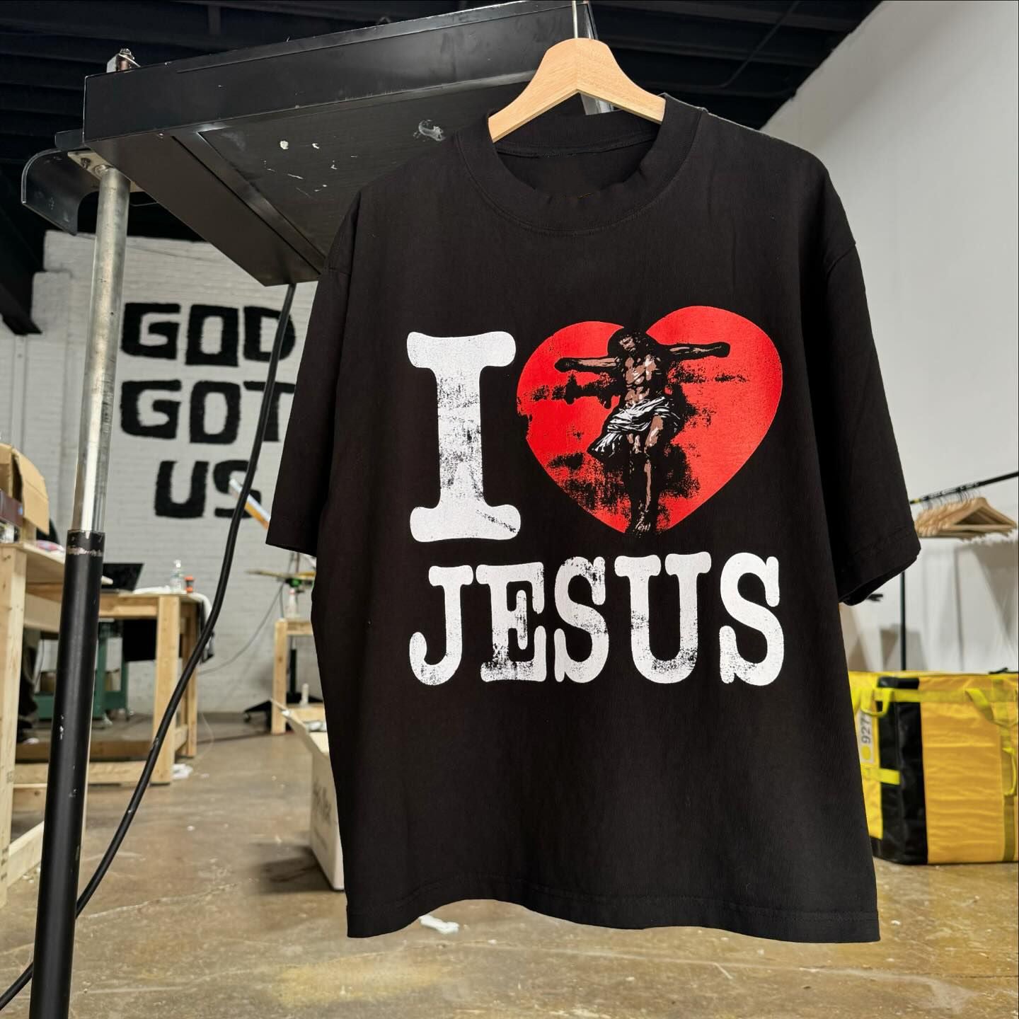 I Love Jesus Casual Street Cotton T-Shirt