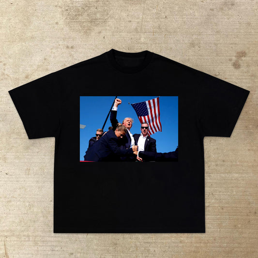 Trump retro print T-shirt