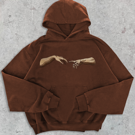 Adam's Creation Embroidered Hoodie