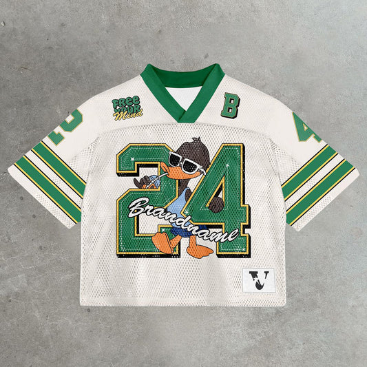 Ducks casual street mesh jersey