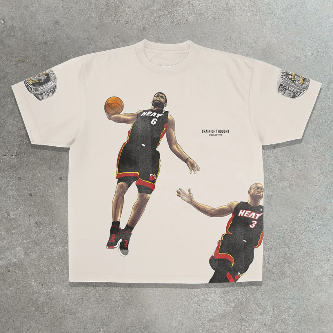 Street Basketball Dunk Cotton T-Shirt