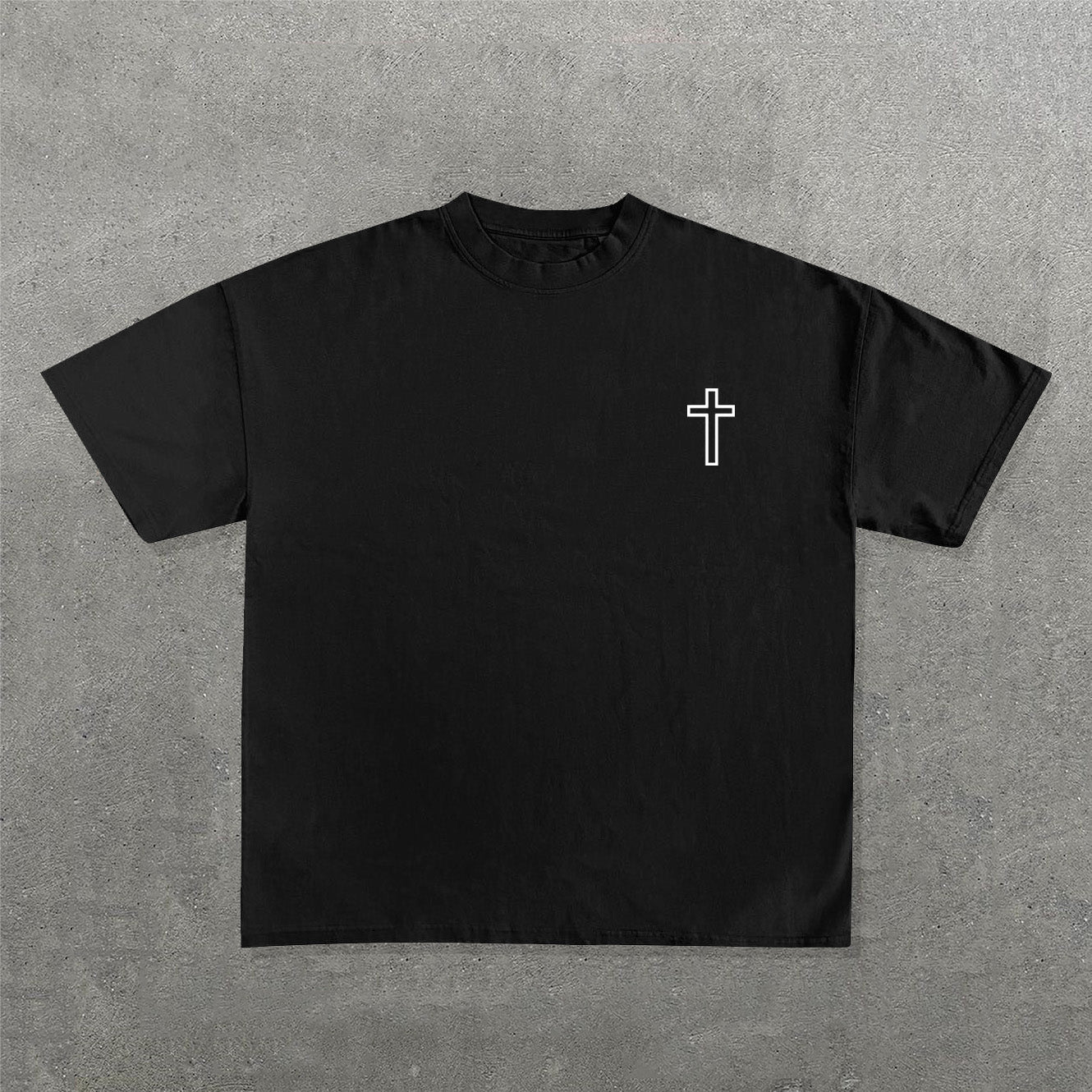 Repentance Print Short Sleeve T-Shirt