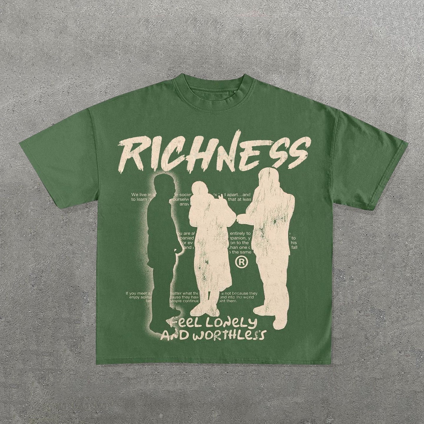 Richness Print Short Sleeve T-Shirt