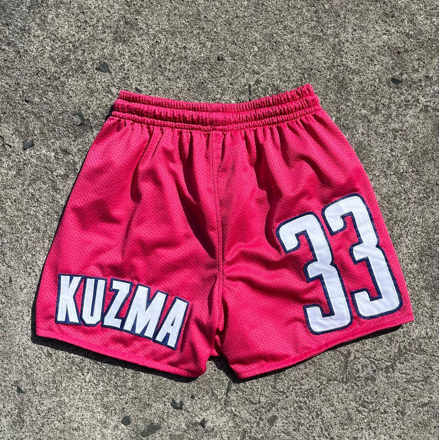 NO.33 Patch Street Basketball Mesh Shorts