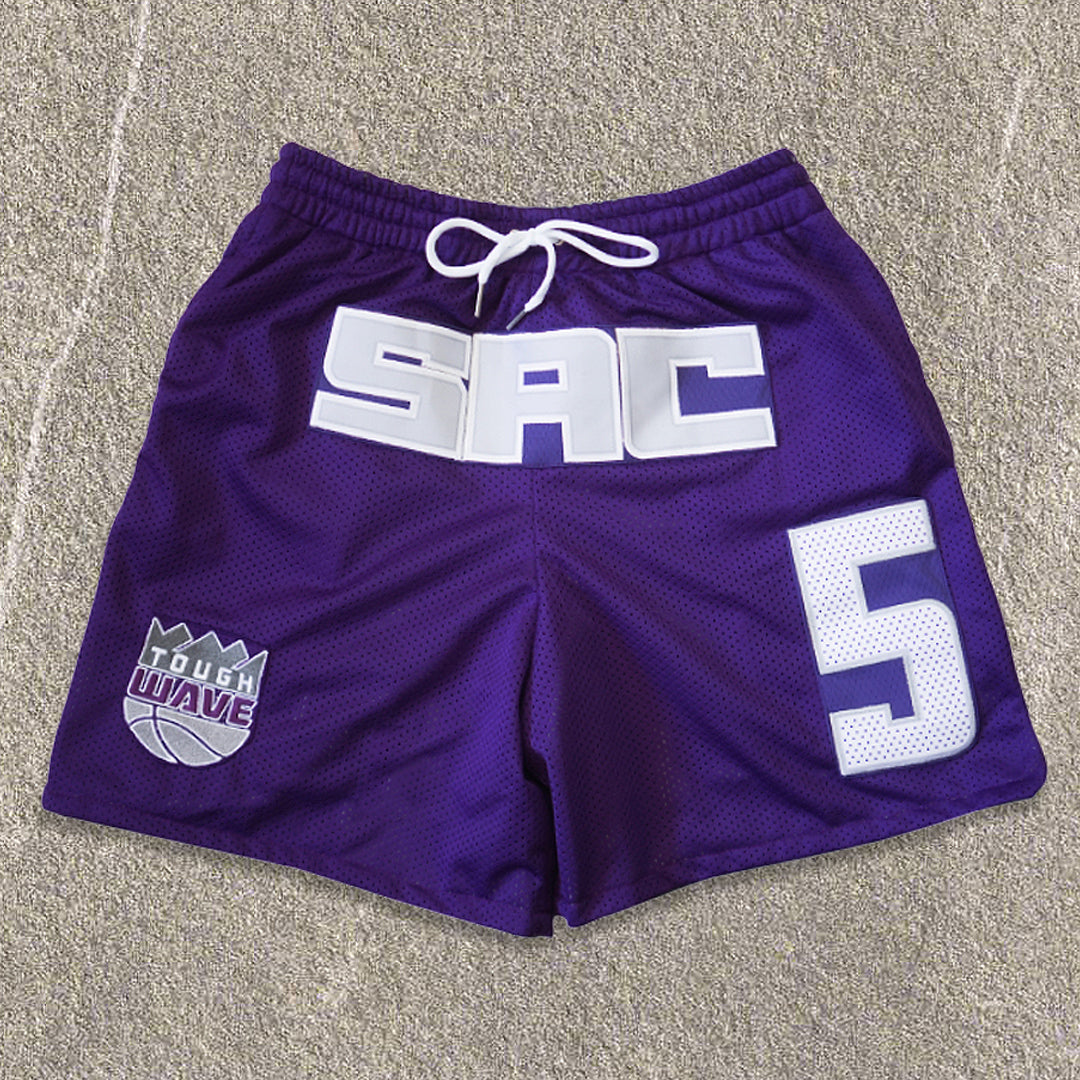 Double Sided Sacramento Valley Basketball Mesh Shorts