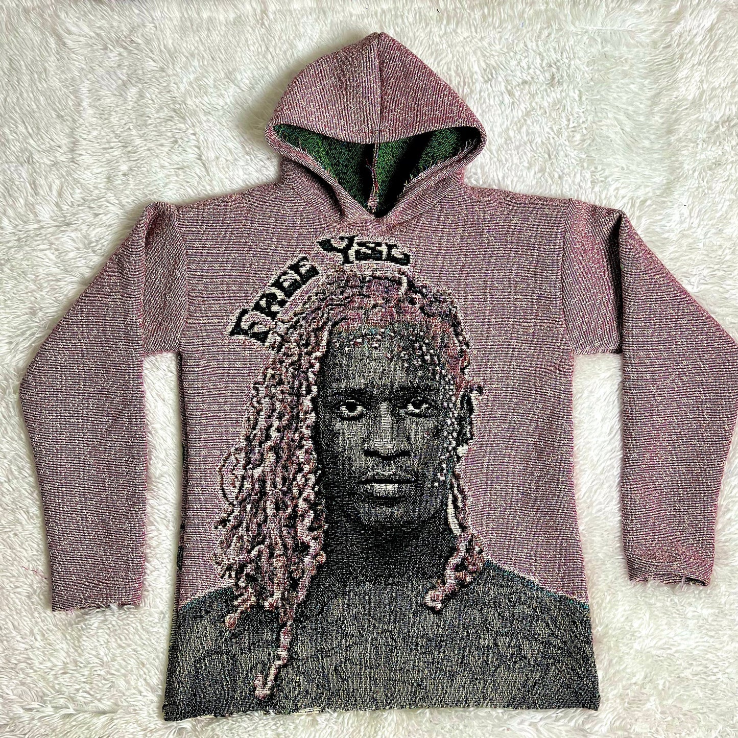 Trendy hip-hop retro casual hoodie