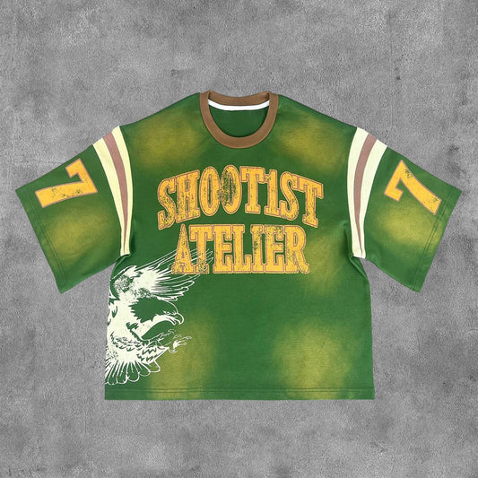 Shootist Atelier Print Short Sleeve T-Shirt