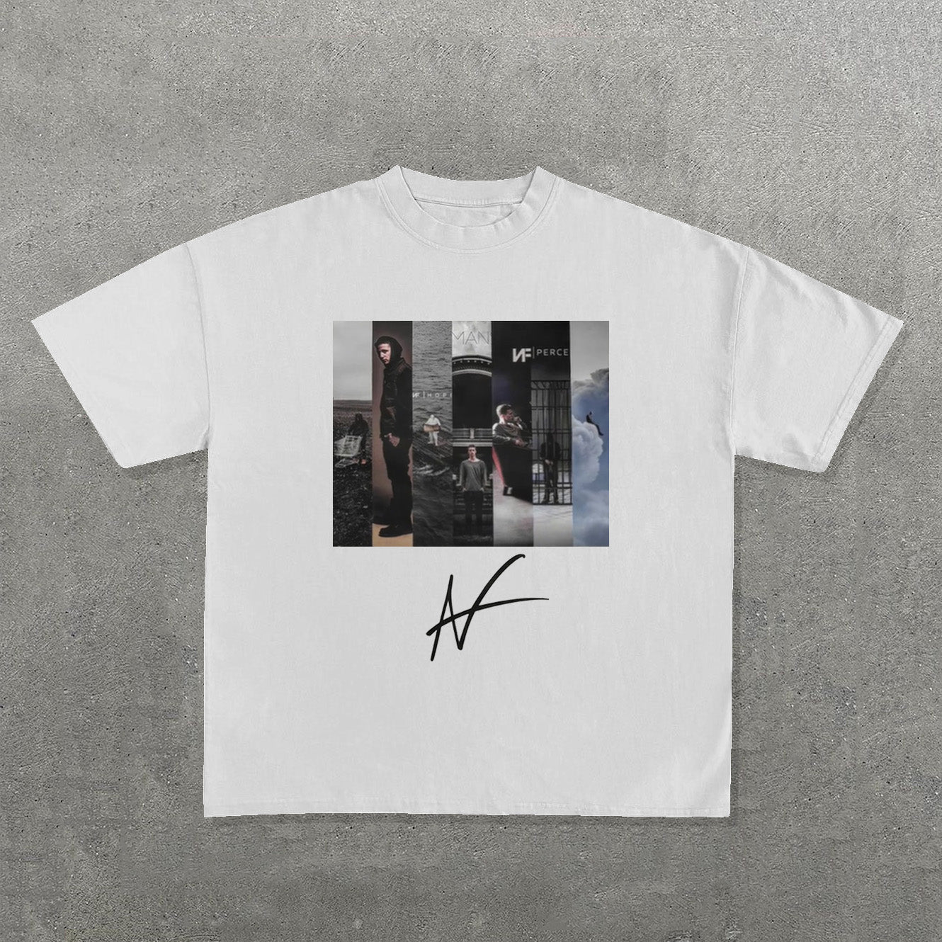 NF Album Print Short Sleeve T-Shirt