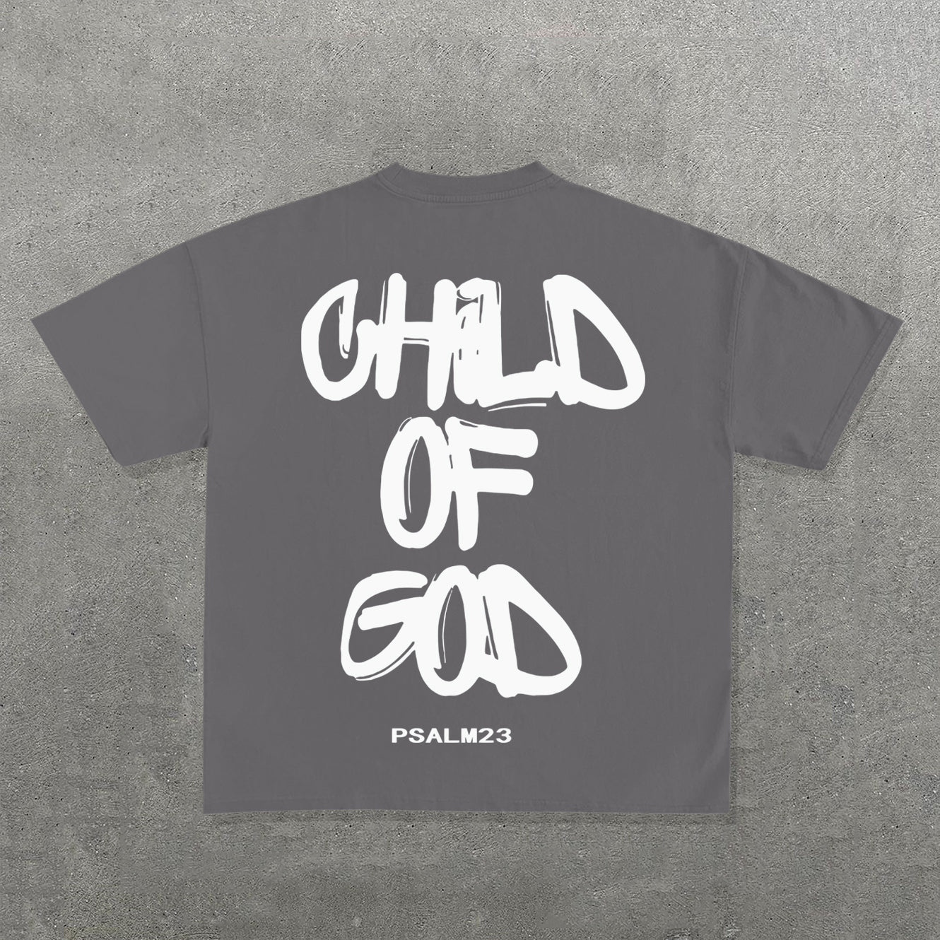 Child Of God Print Short Sleeve T-shirt