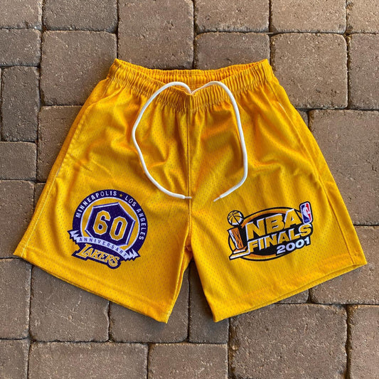 Casual Basketball NBA 2001 Print Mesh Shorts