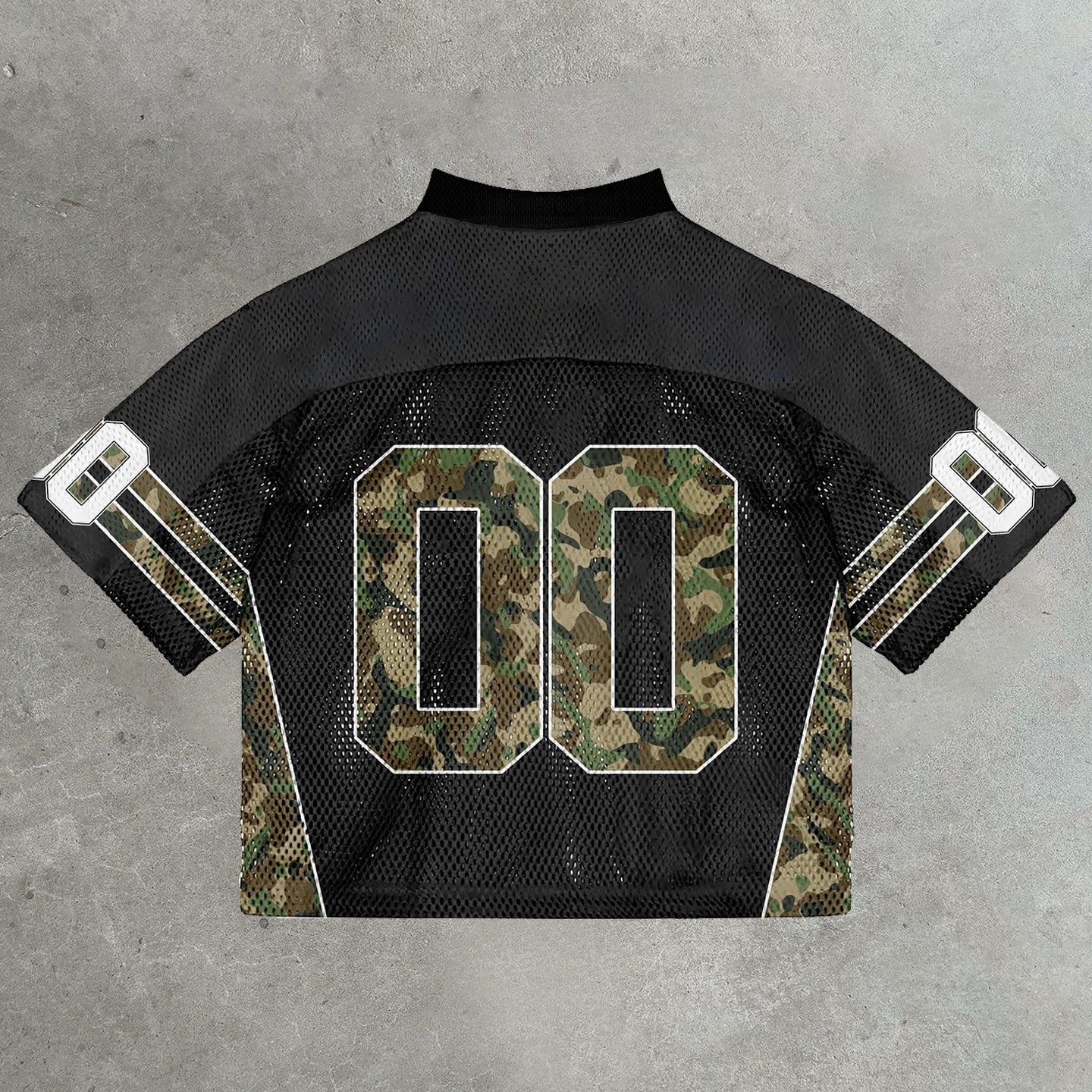 War Casual Street Retro Mesh Jersey