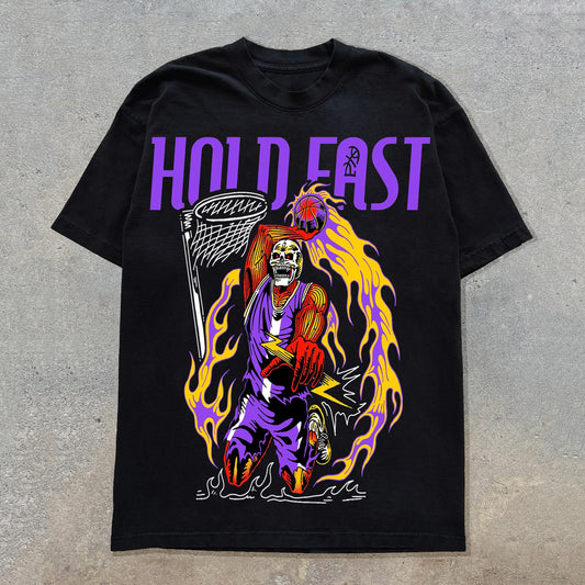 Hold Fast Print Short Sleeve T-Shirt