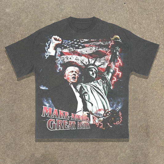 Trump casual street T-shirt