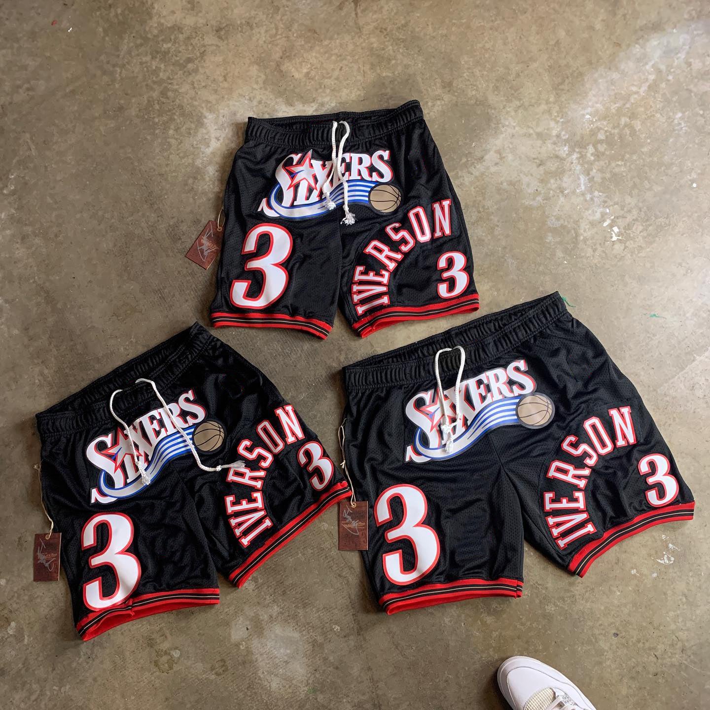 NO.3 Patch Basketball Mesh Shorts