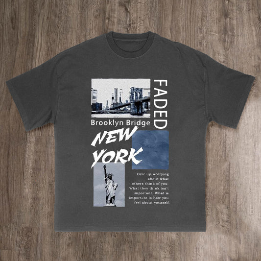 New York Print Short Sleeve T-Shirt