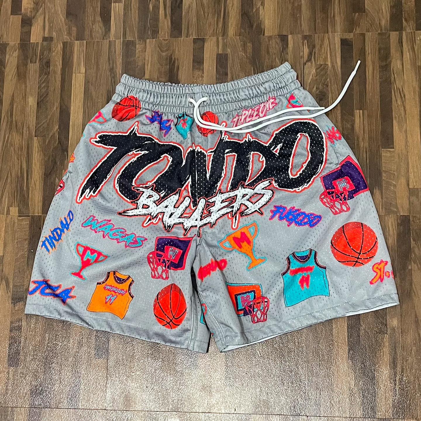 Fashion personality sports basketball shorts