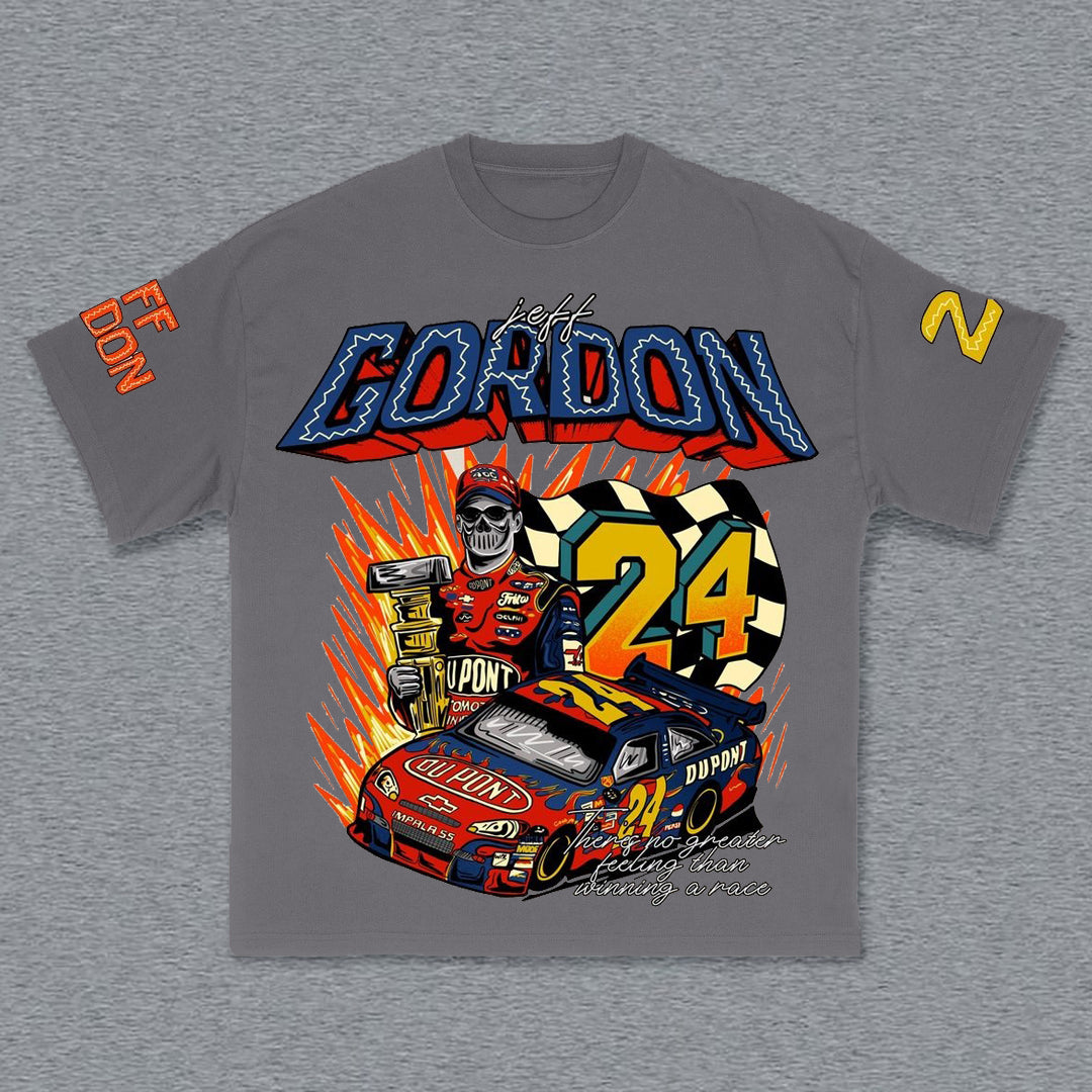 Racer No. 24 Print Short Sleeve T-Shirt