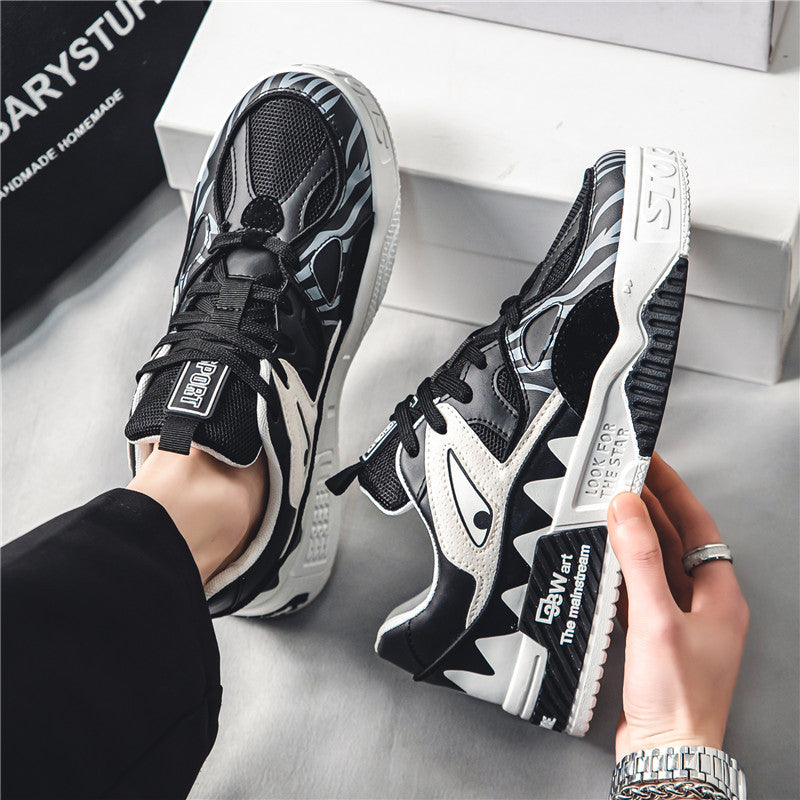 Shark Casual Sports Platform Sneakers