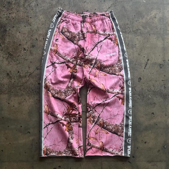 Pink Tree Camouflage Trousers