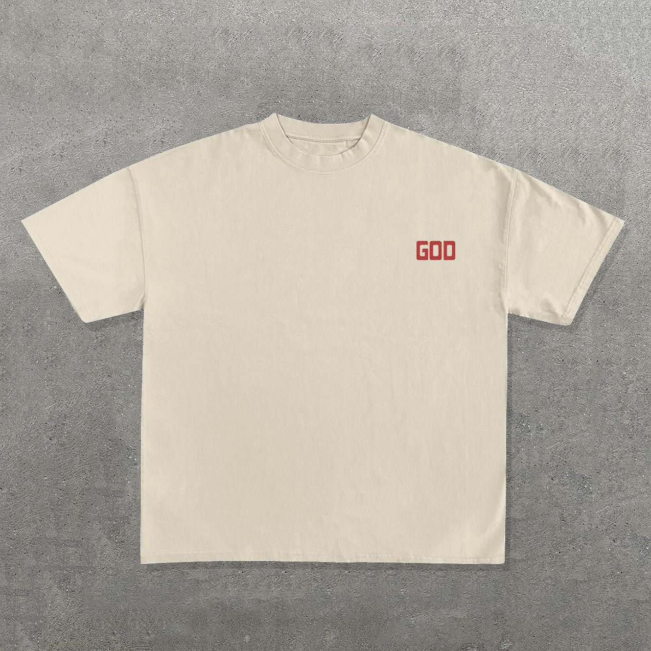 Reminder To Trust God Print Short Sleeve T-shirt