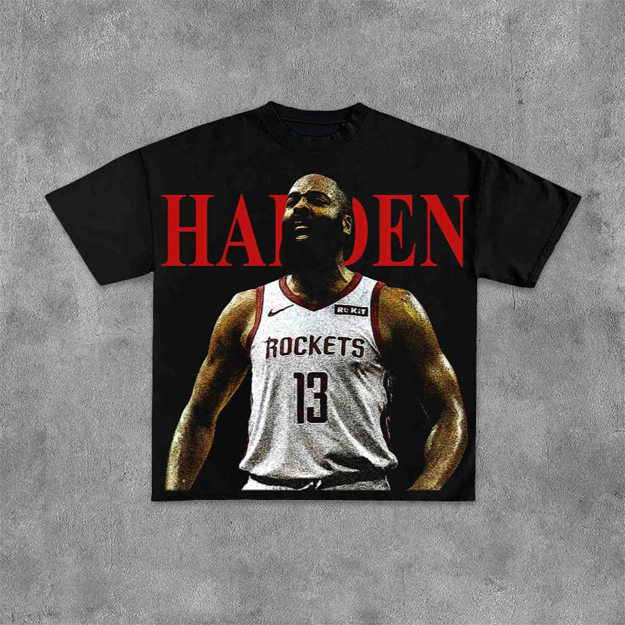 Harden Print Short Sleeve T-Shirt