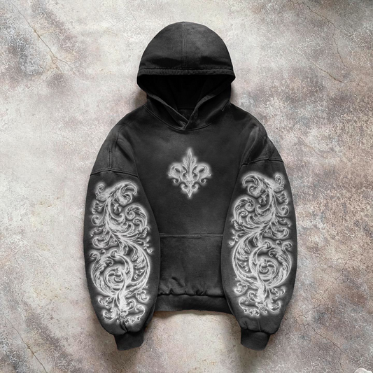 Vintage Baroque Gradient Hoodie