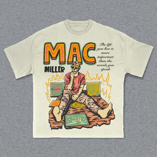 Mac Print Short Sleeve T-Shirt