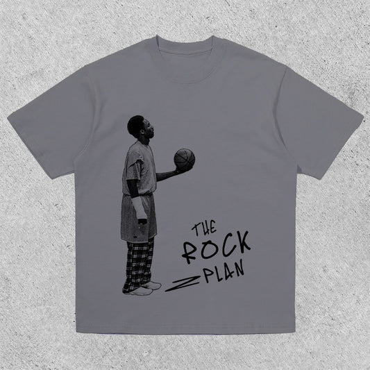 The new ball frame is gone casual street basketball T-shirt