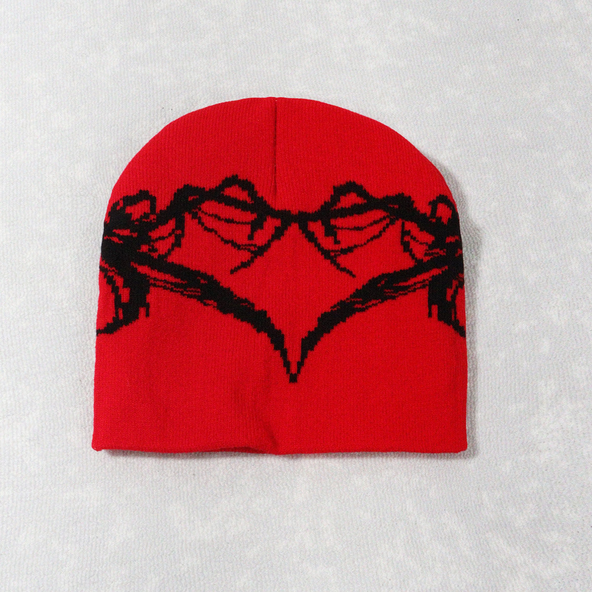 Spider warmer than heart knitted hat for men and women