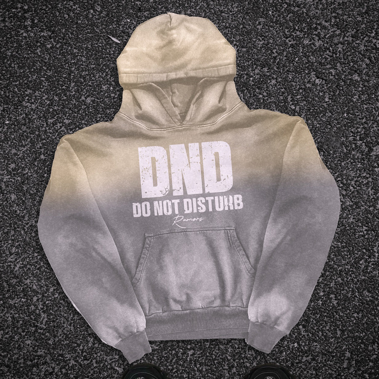 Do Not Disturb Print Long Sleeve Hoodies