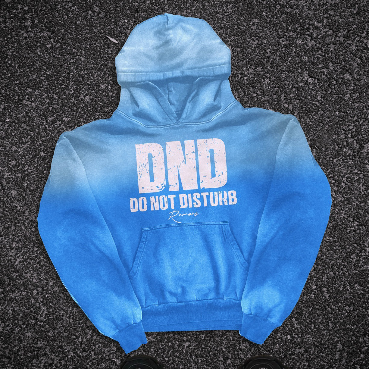 Do Not Disturb Print Long Sleeve Hoodies