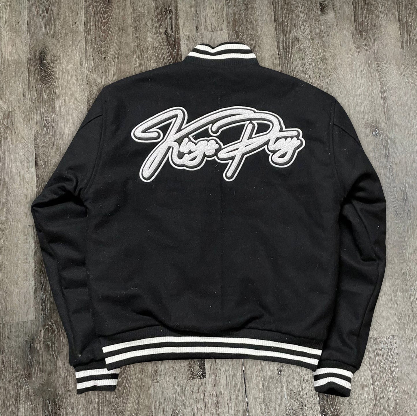 Retro Print Tide Brand Street Sports Jackets