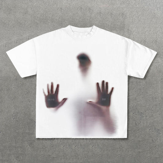 Save Me Print Short Sleeve T-Shirt