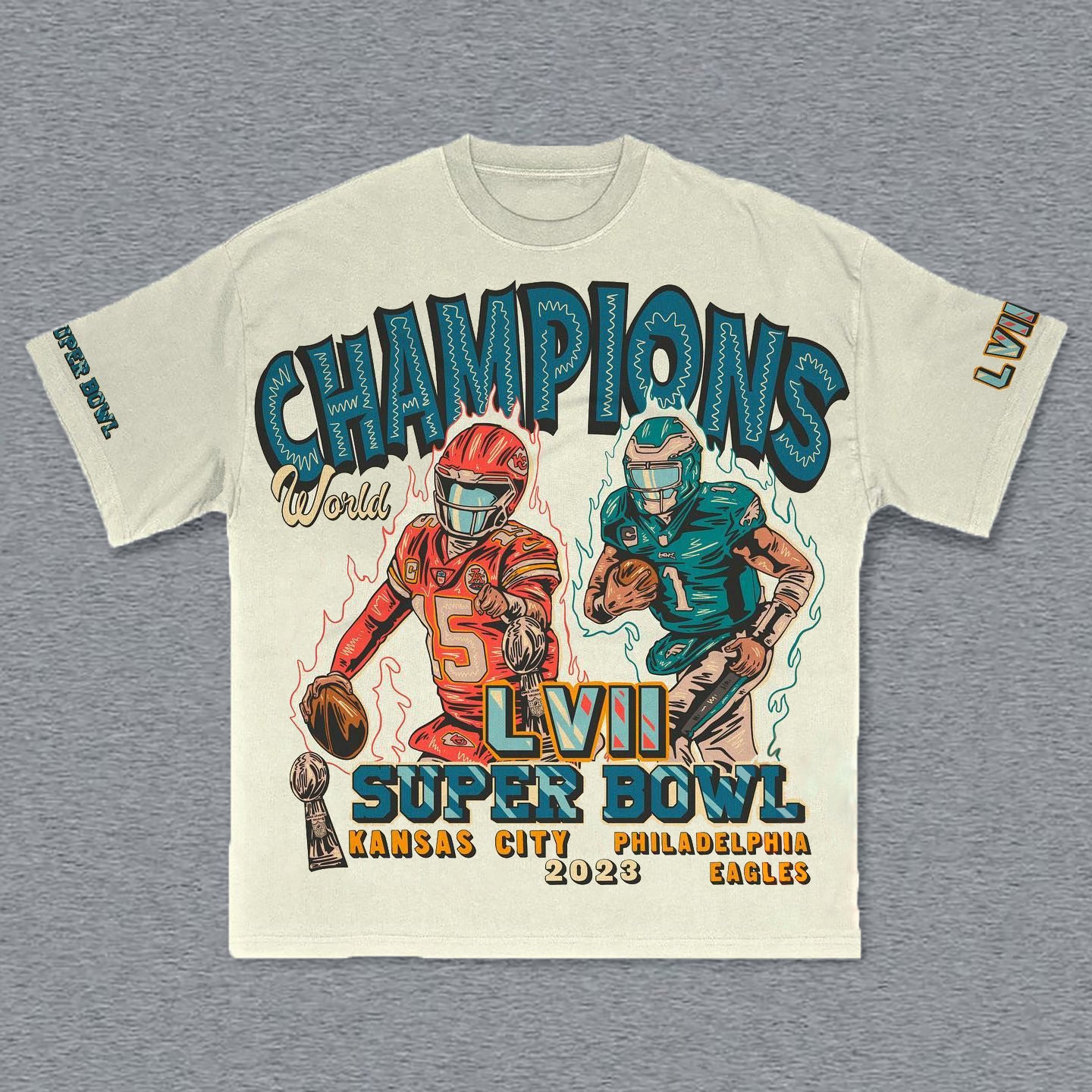 Baseball Champions Print Short Sleeve T-Shirt