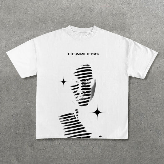 Fearless Print Short Sleeve T-Shirt