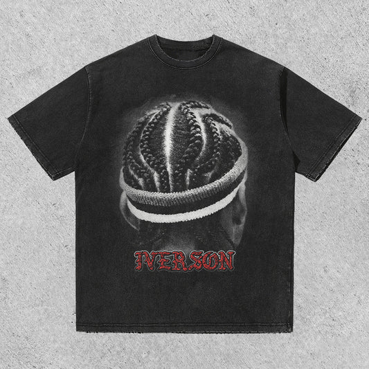 New casual street basketball T-shirt